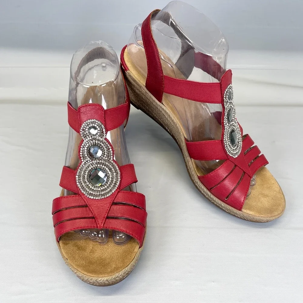 Rieker wedge sandals